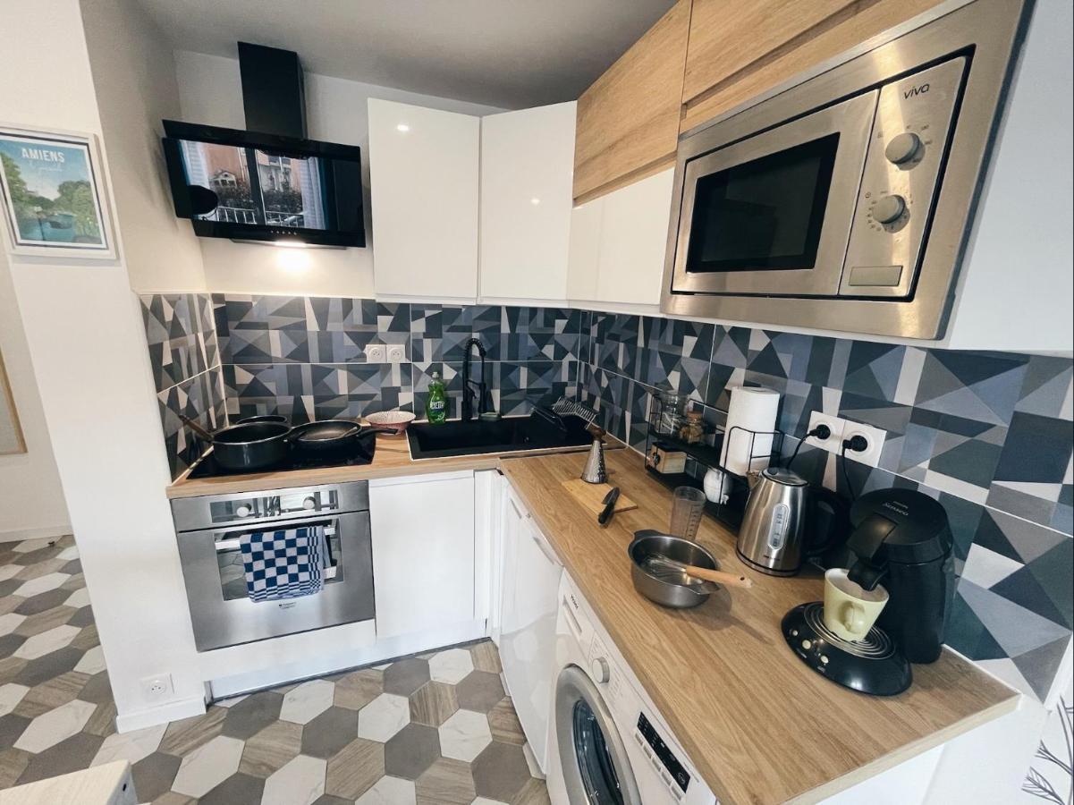New: Appartement Tout Confort + Parking Gratuit อาเมียงส์ ภายนอก รูปภาพ